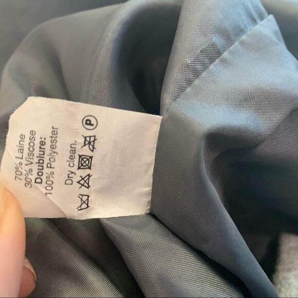 J.crew Gray wool pencil skirt size 4 - Picture 8 of 11